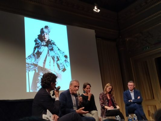 Anna Piaggi, une visionnaire de la mode racontée par Alina Marazzi, un événement de l'Institut culturel italien, à Paris, le 23/9/19