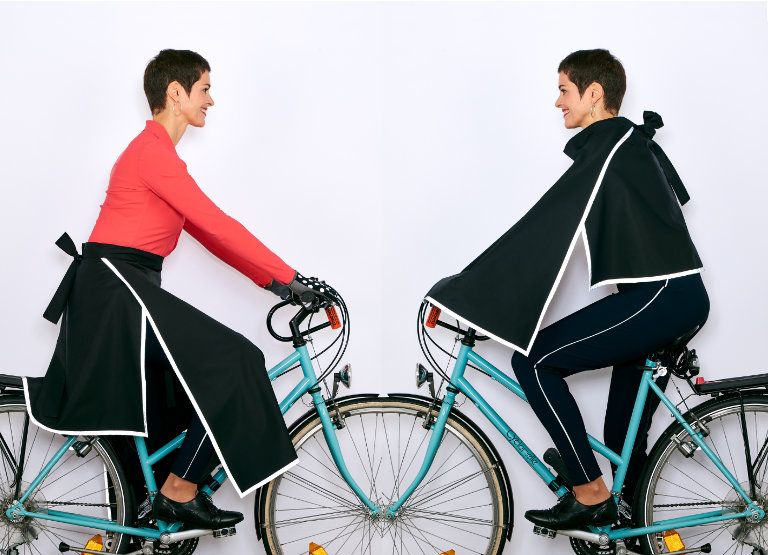 twin-jupe ou twin-cape de vélo